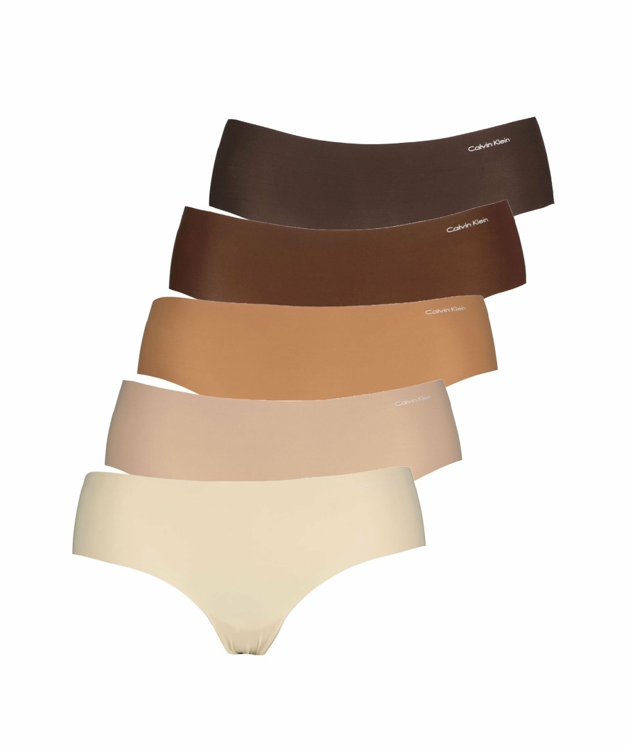 Kvinna Calvin Klein Underklader | 5-Pack Invisible Bikini