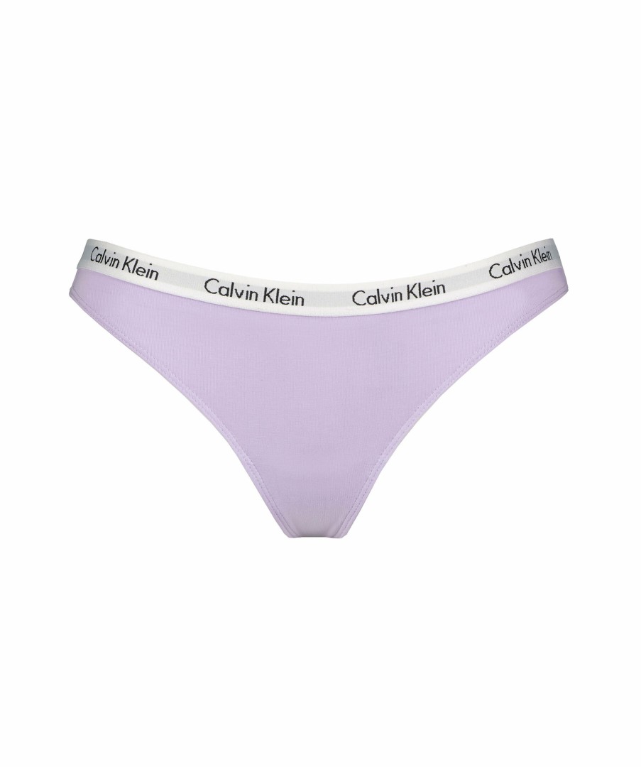 Kvinna Calvin Klein Underklader | Thong 3-Pack