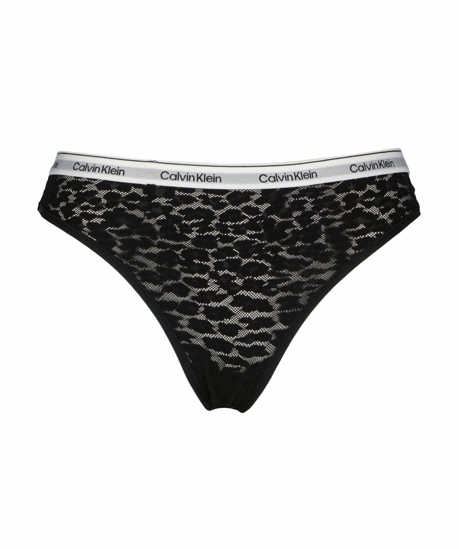 Kvinna Calvin Klein Underklader | High Leg Thong