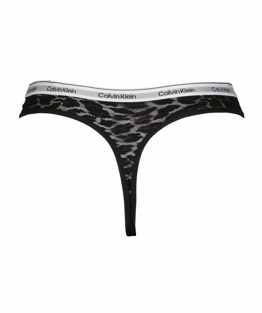 Kvinna Calvin Klein Underklader | High Leg Thong