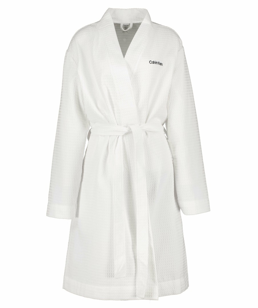 Kvinna Calvin Klein Underwear Underklader | Waffle Bathrobe