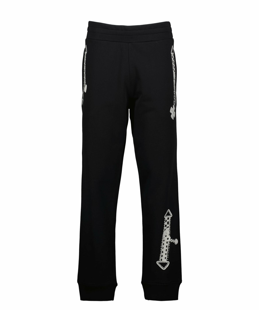 Man Moschino Byxor | Biker Imitation Sweatpant