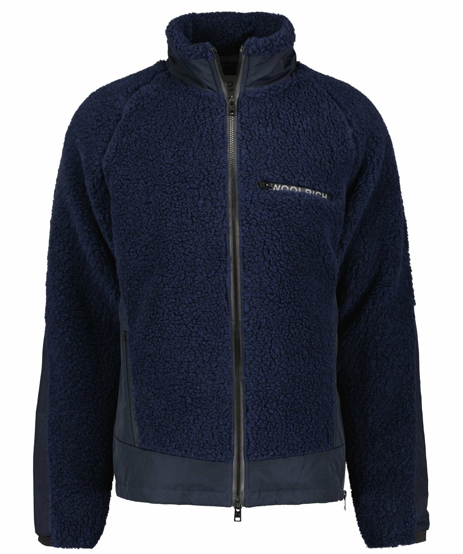 Man Woolrich Jackor | Sherpa Hybrid Jacket