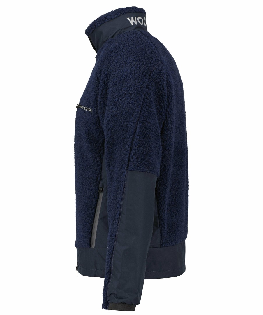 Man Woolrich Jackor | Sherpa Hybrid Jacket