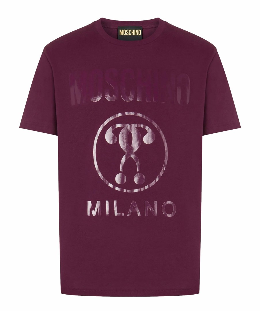 Man Moschino T-Shirts | Double Questionmark Tee