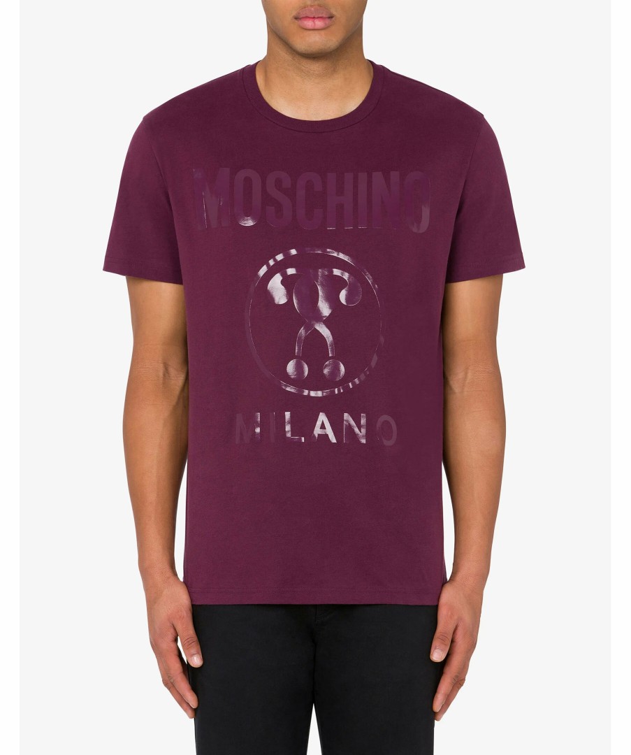 Man Moschino T-Shirts | Double Questionmark Tee