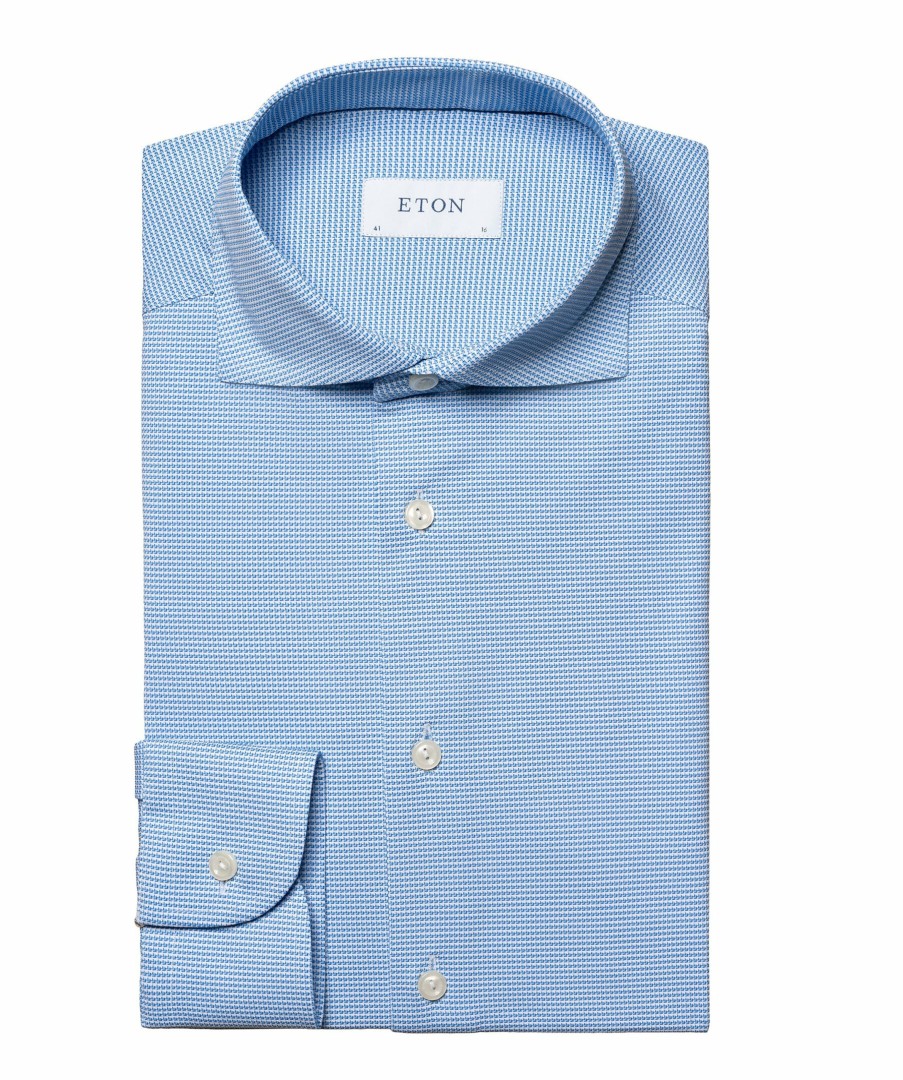 Man Eton Skjortor | Slim Strech Shirt