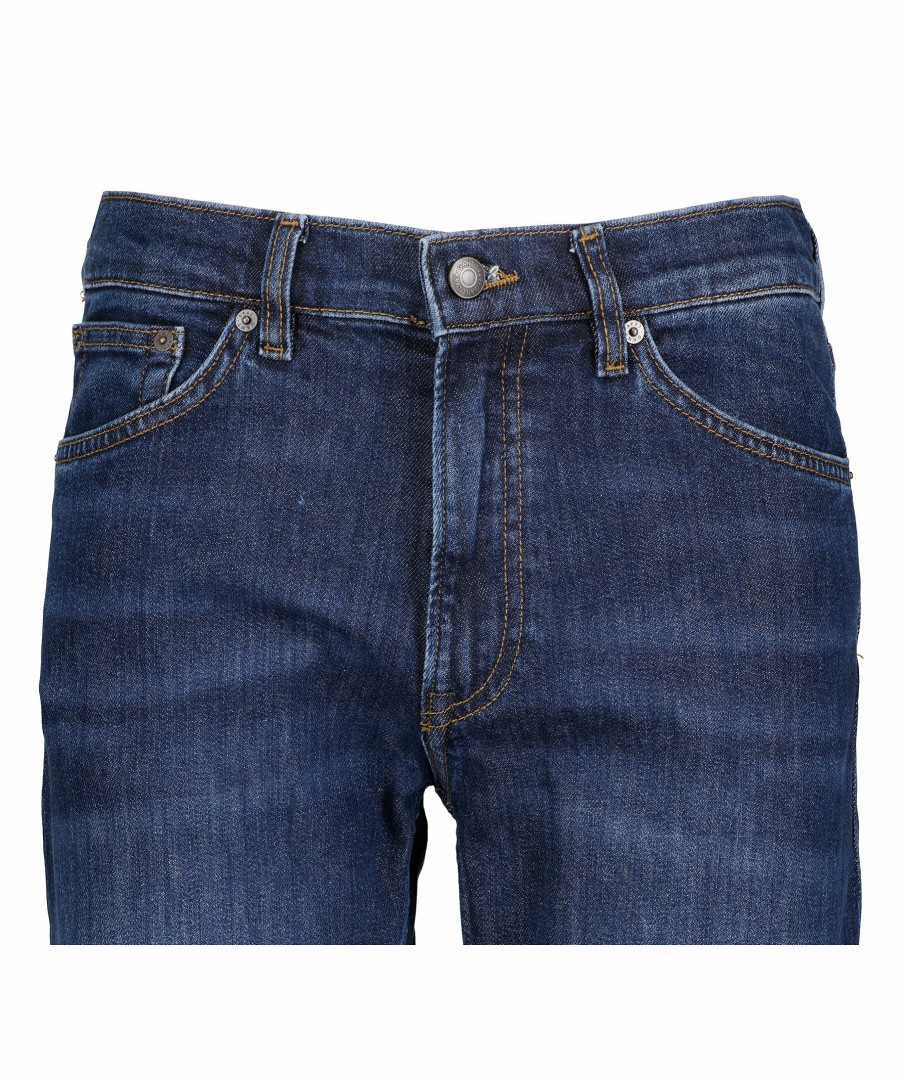 Man Gant Byxor | Regular Gant Jeans