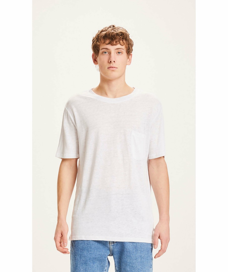 Man Knowledge cotton T-Shirts | Linen T-Shirt