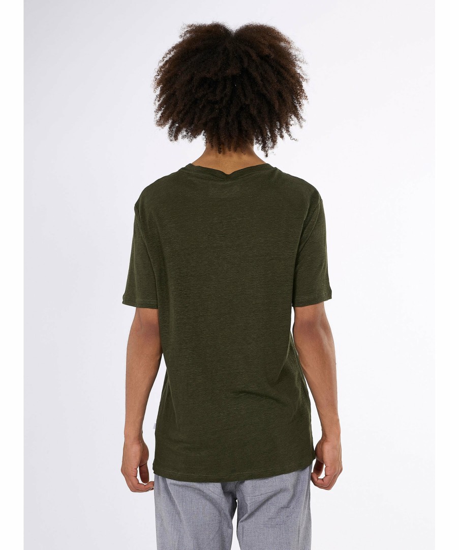 Man Knowledge cotton T-Shirts | Linen T-Shirt