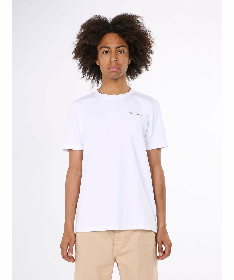 Man Knowledge cotton T-Shirts | Trademark Backprint Tee