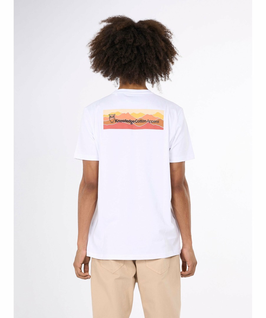 Man Knowledge cotton T-Shirts | Trademark Backprint Tee