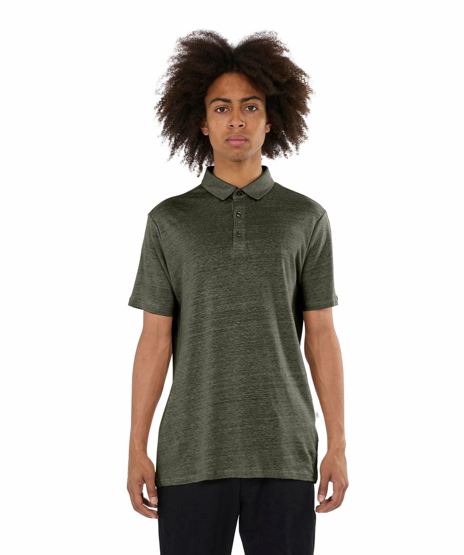 Man Knowledge cotton Piketrojor | Linen Polo