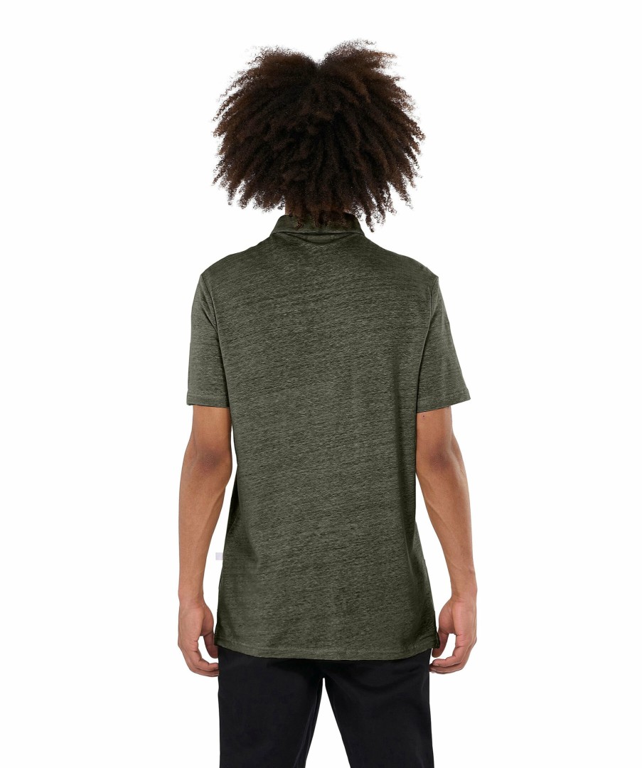 Man Knowledge cotton Piketrojor | Linen Polo