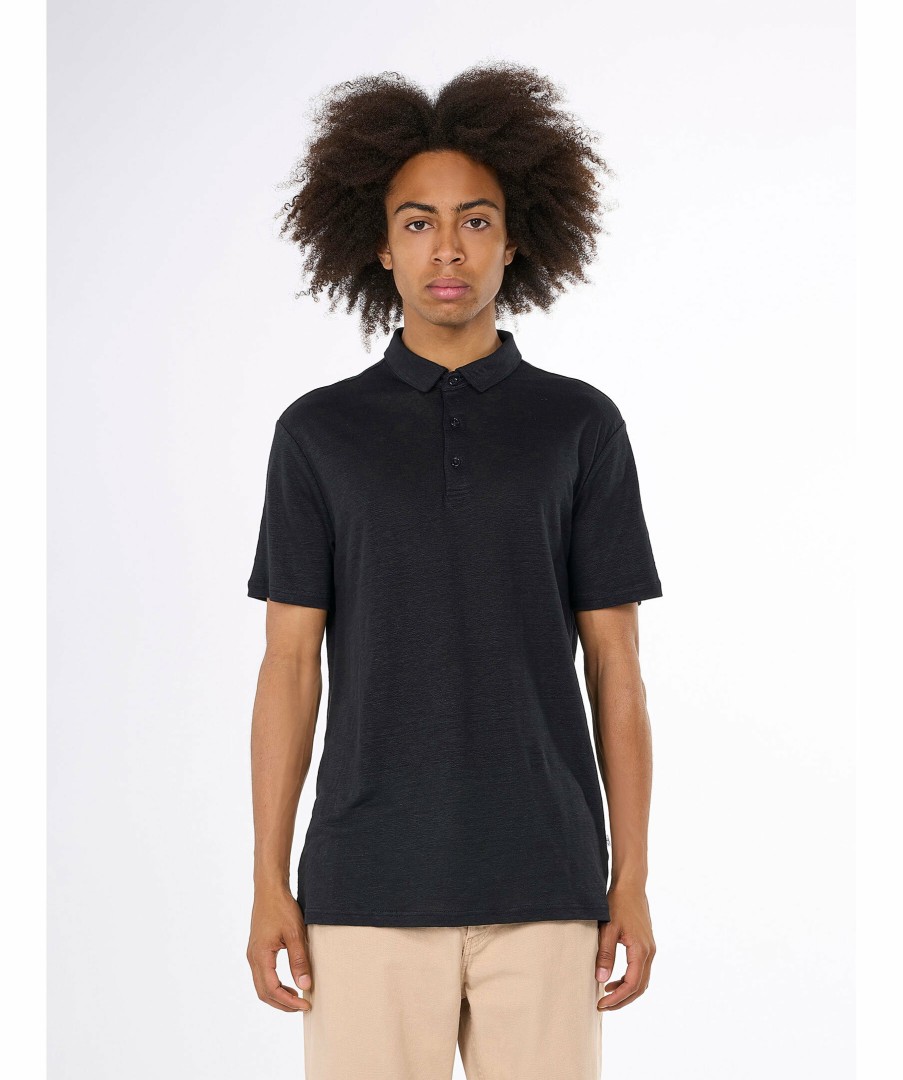 Man Knowledge cotton Piketrojor | Linen Polo