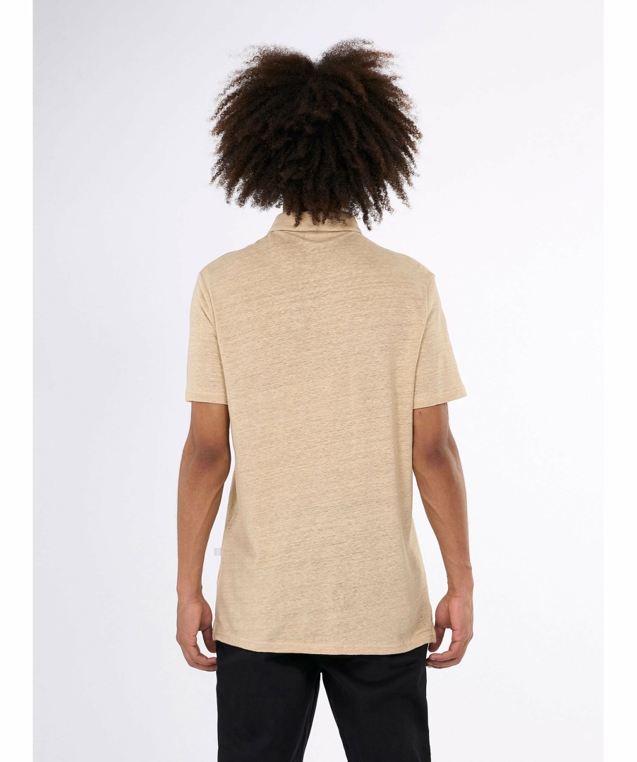 Man Knowledge cotton Piketrojor | Linen Polo