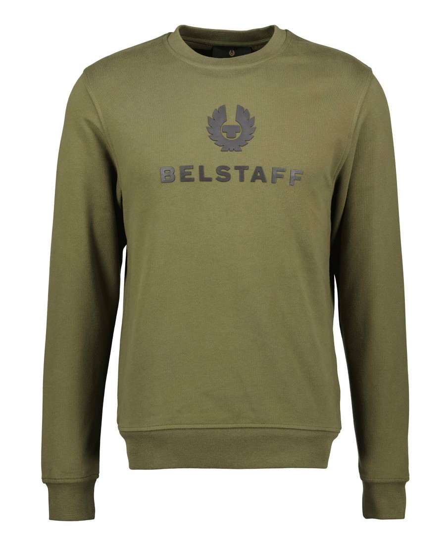 Man Belstaff Trojor & Hoodies | Signature Crewneck