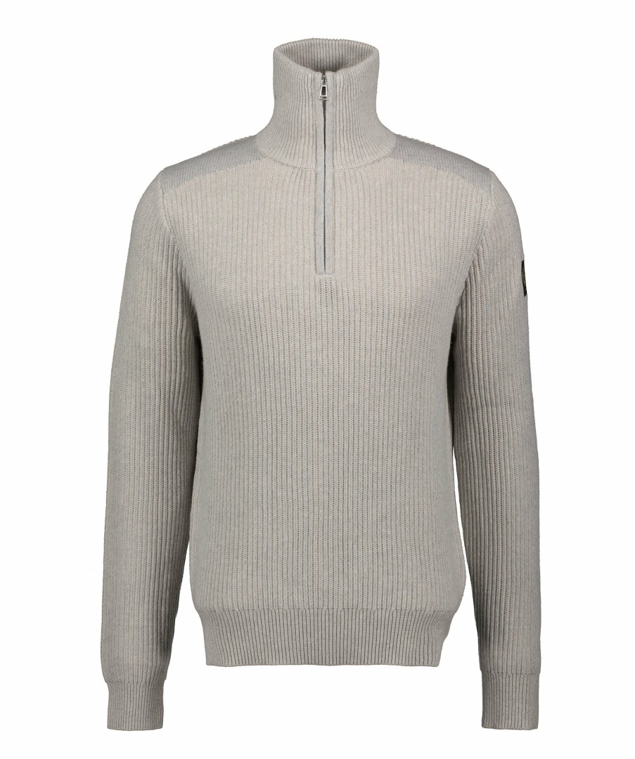 Man Belstaff Trojor & Hoodies | Stanley Quarter Zip