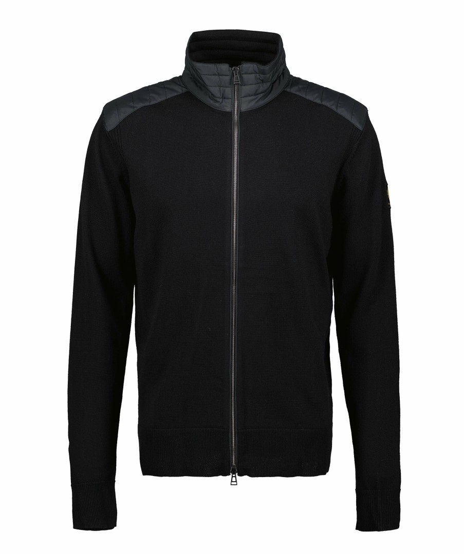 Man Belstaff Trojor & Hoodies | Kelby Zip Cardigan