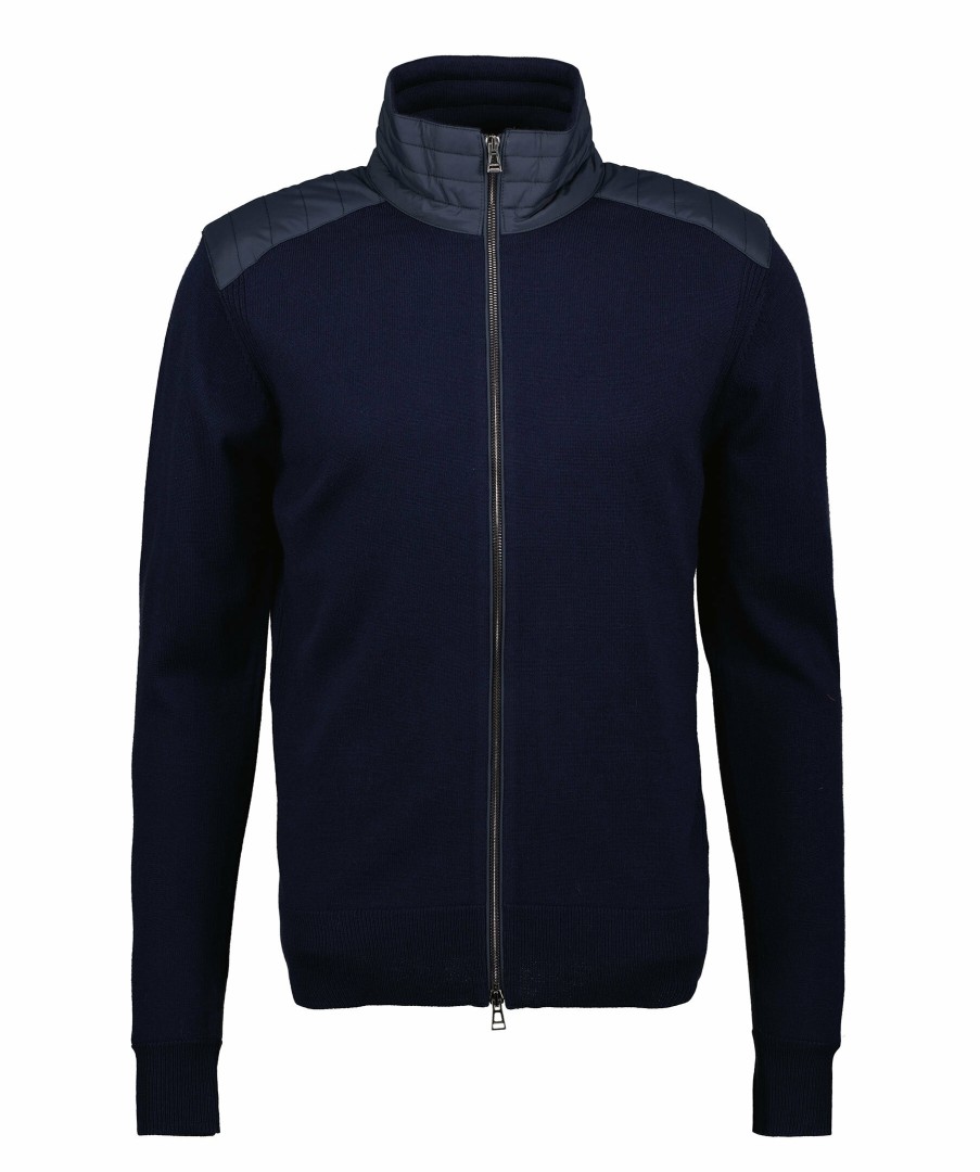 Man Belstaff Trojor & Hoodies | Kelby Zip Cardigan