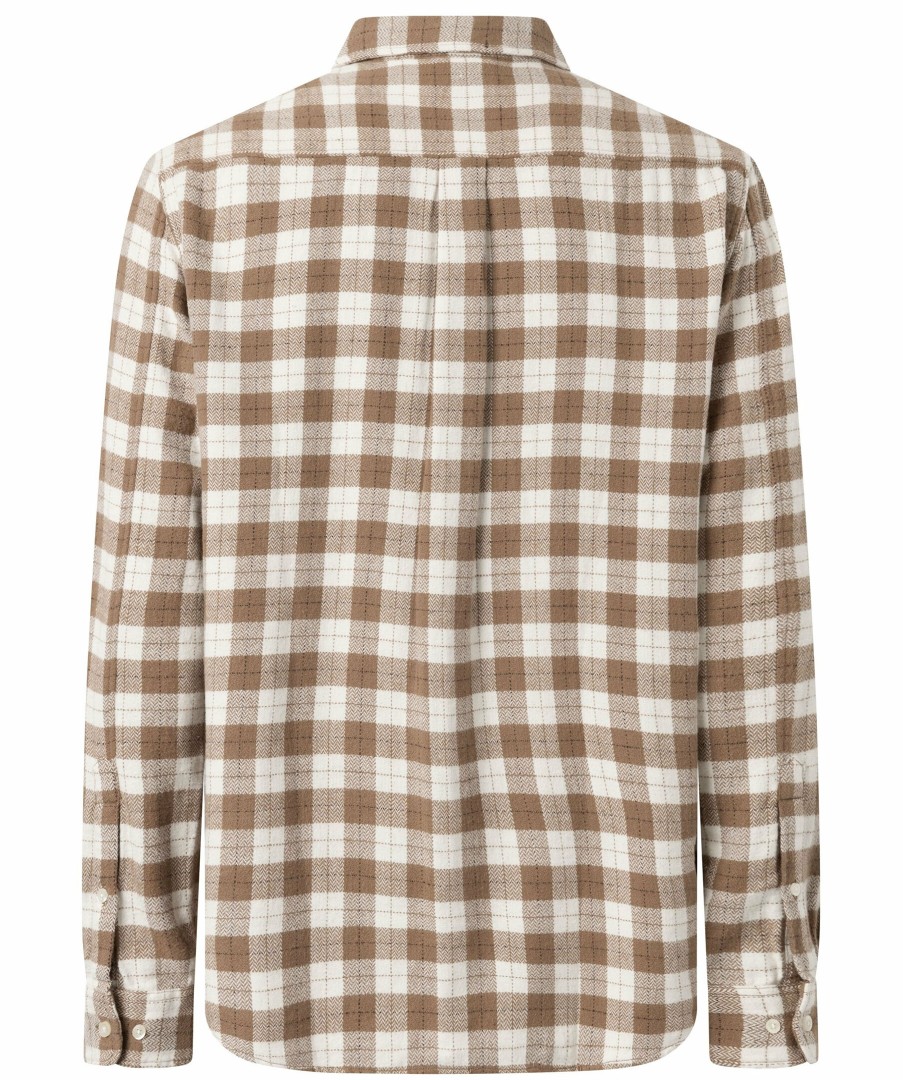 Man Knowledge cotton Skjortor | Loose Fit Checked Shirt