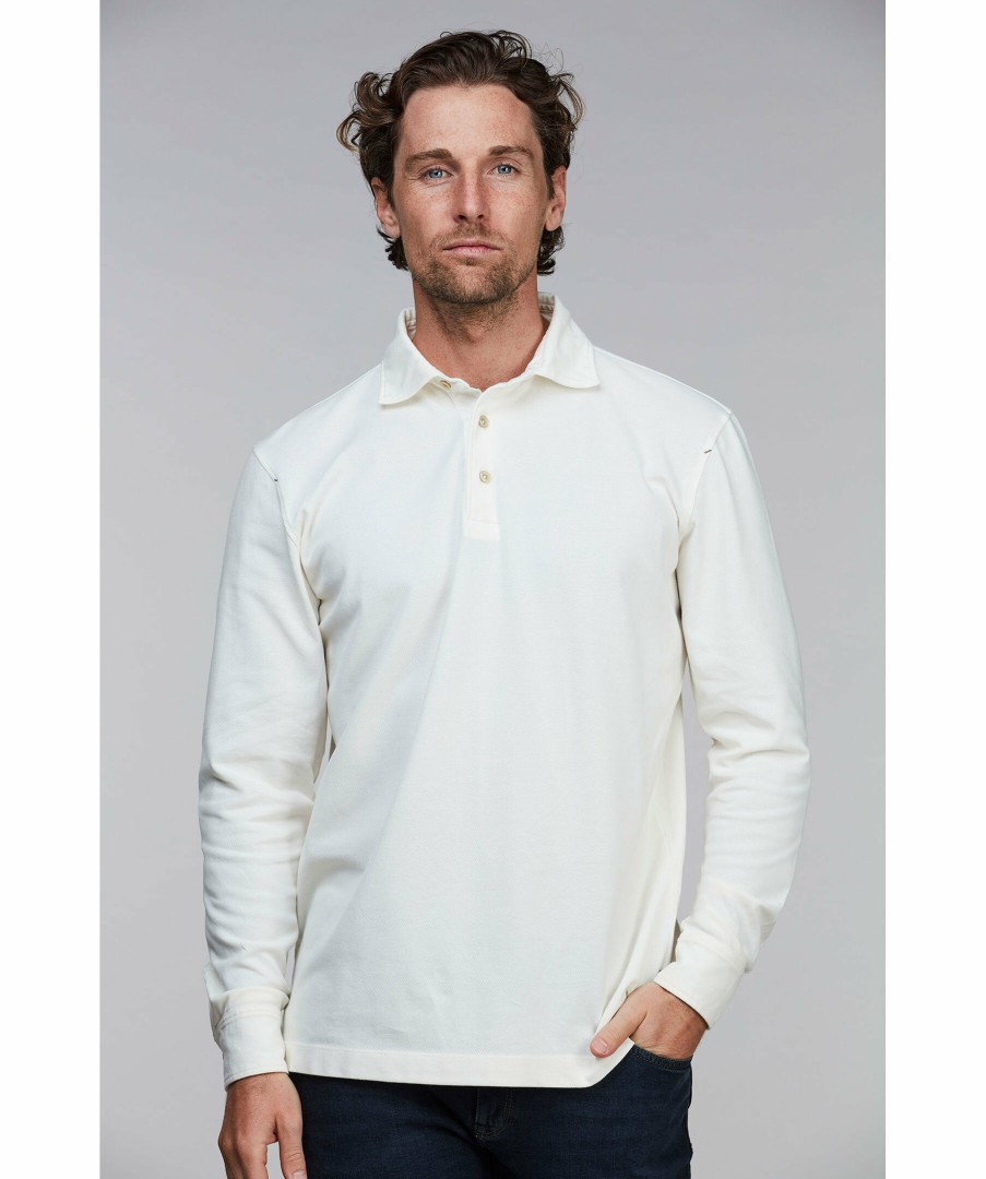 Man Hansen & Jacob Piketrojor | Shirt Collar Polo Ls