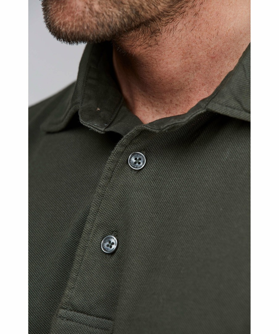 Man Hansen & Jacob Piketrojor | Shirt Collar Polo Ls