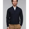 Man Hansen & Jacob Trojor & Hoodies | Half Zip Diamond Knit