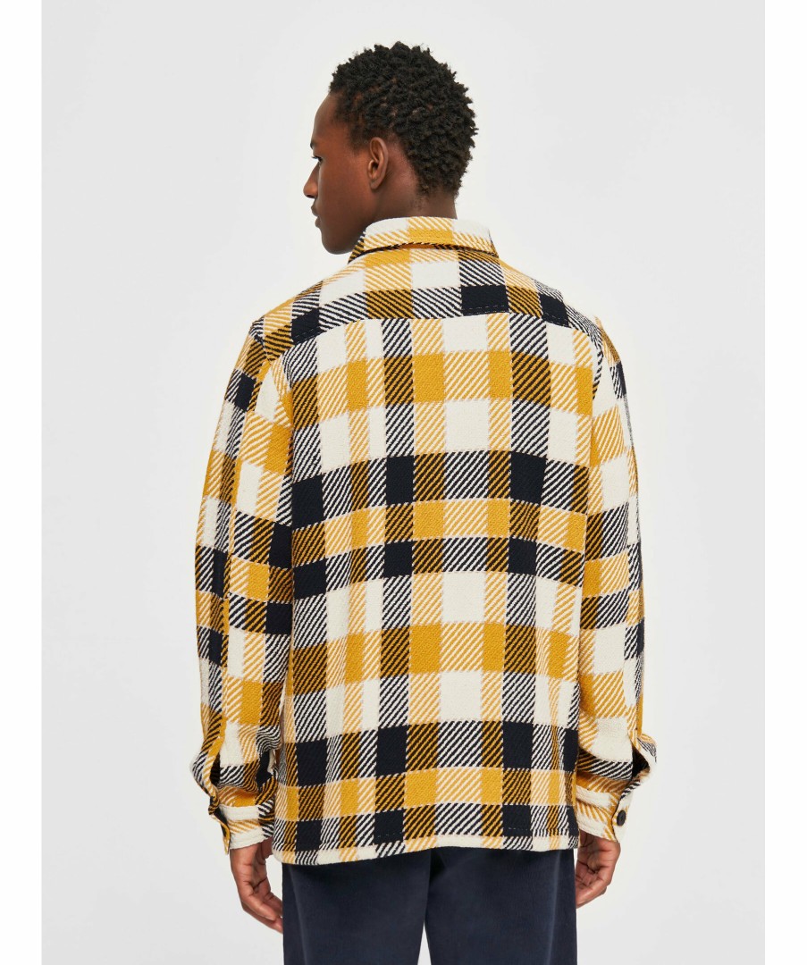 Man Knowledge cotton Overshirts | Checked Overshirt