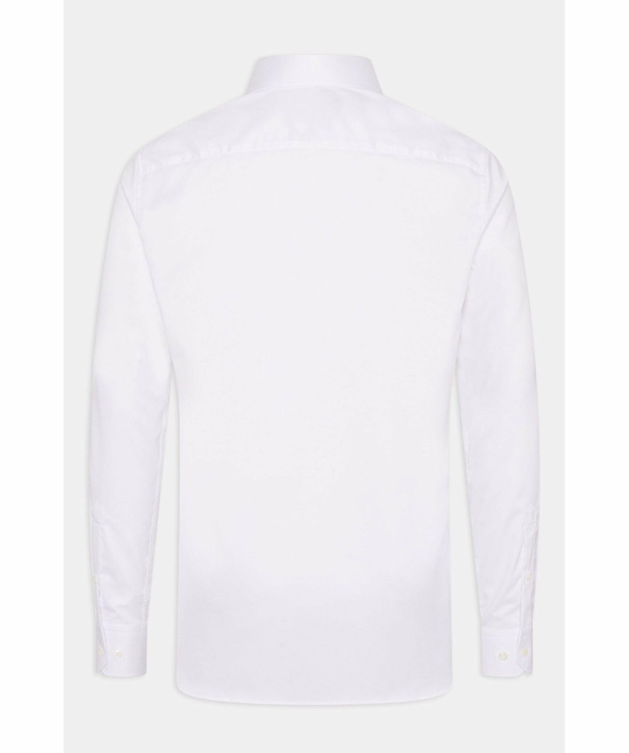 Man Oscar Jacobson Skjortor | Slim Fit Cut Away Shirt