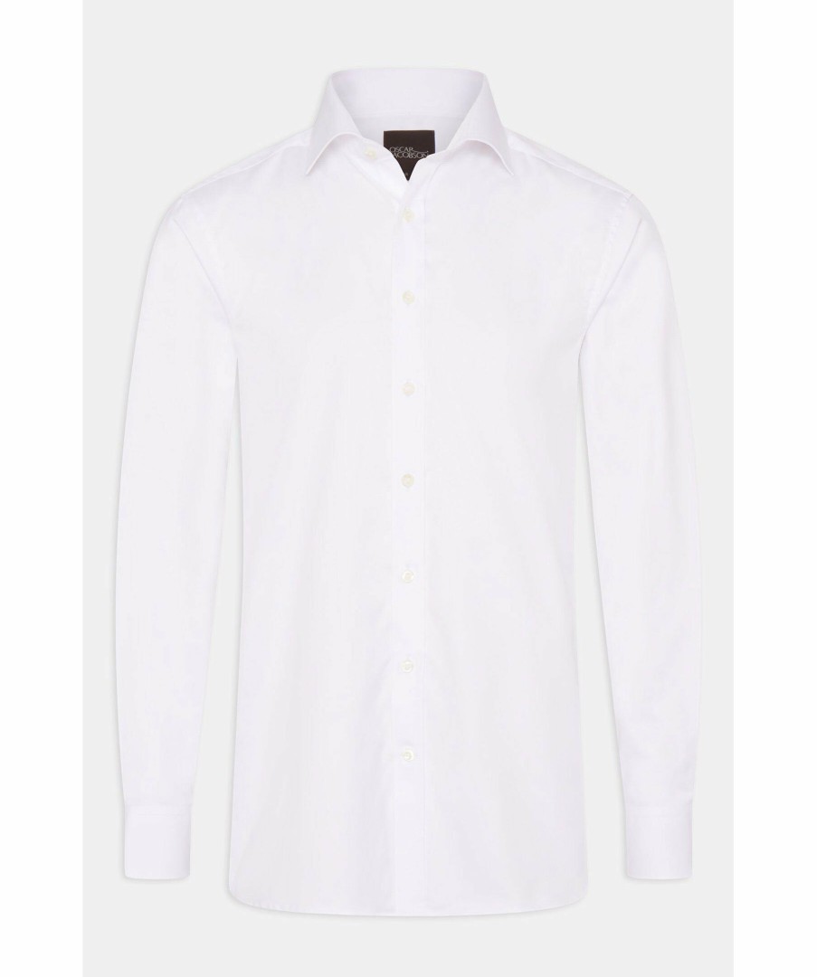 Man Oscar Jacobson Skjortor | Reg Fit Cut Away Shirt