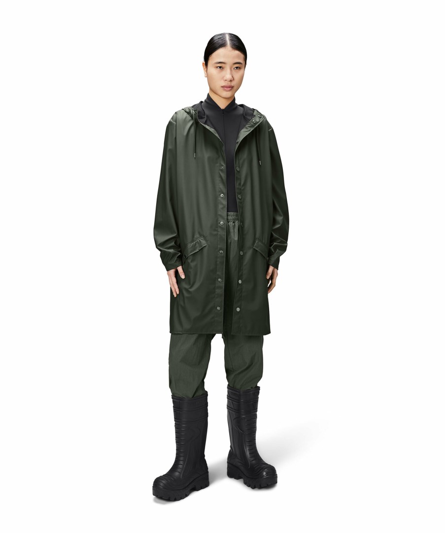 Kvinna Rains Jackor | Long Jacket W3