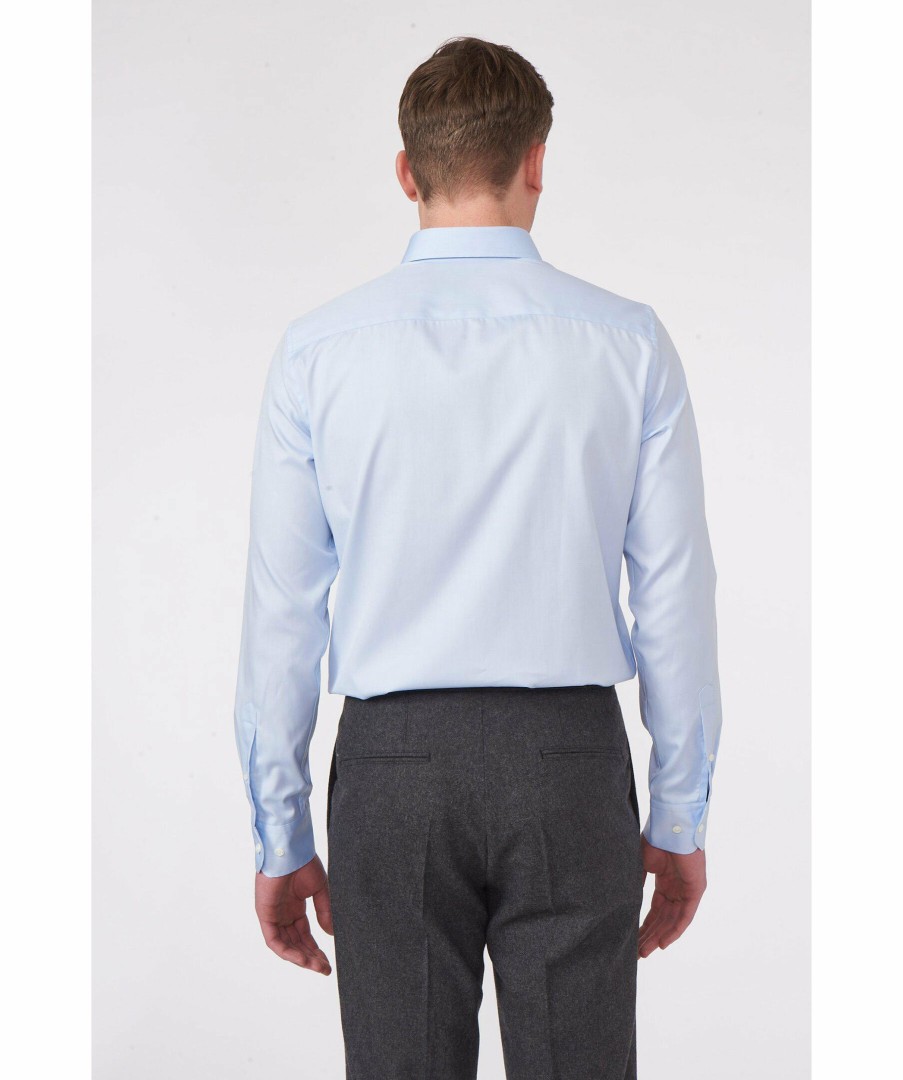 Man Oscar Jacobson Skjortor | Slim Fit Bd Ppo Shirt