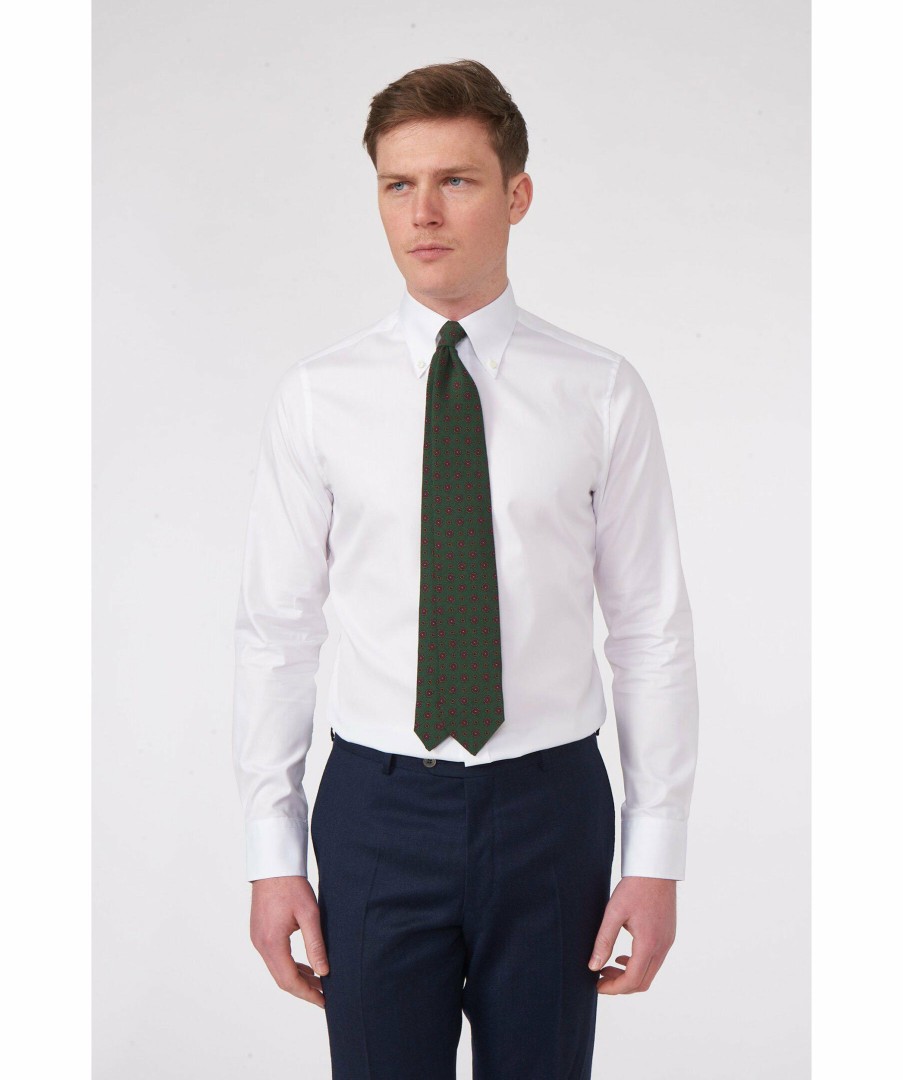 Man Oscar Jacobson Skjortor | Slim Fit Bd Ppo Shirt