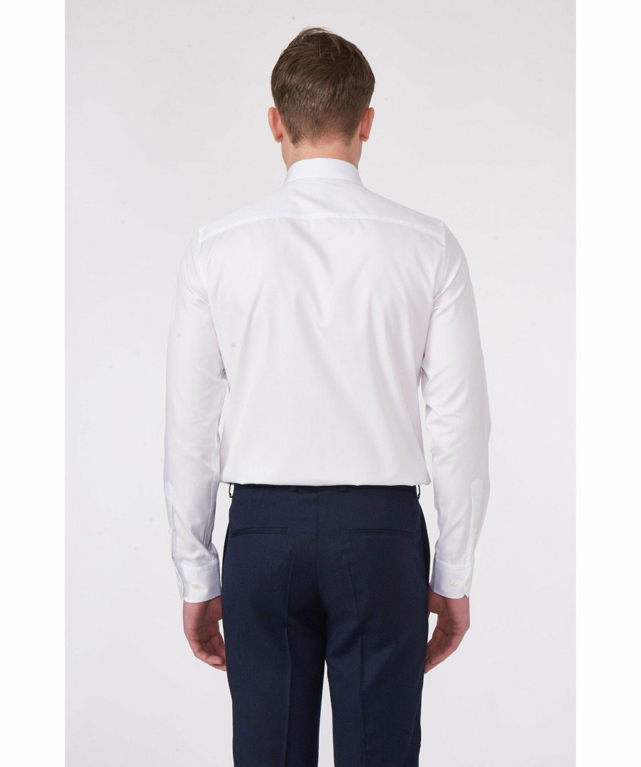 Man Oscar Jacobson Skjortor | Slim Fit Bd Ppo Shirt