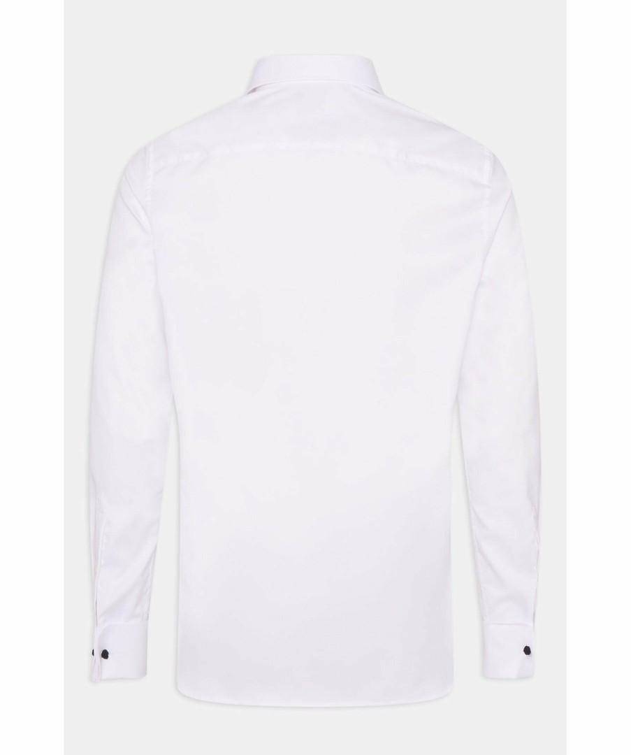 Man Oscar Jacobson Skjortor | Slim Fit Cut Away Shirt