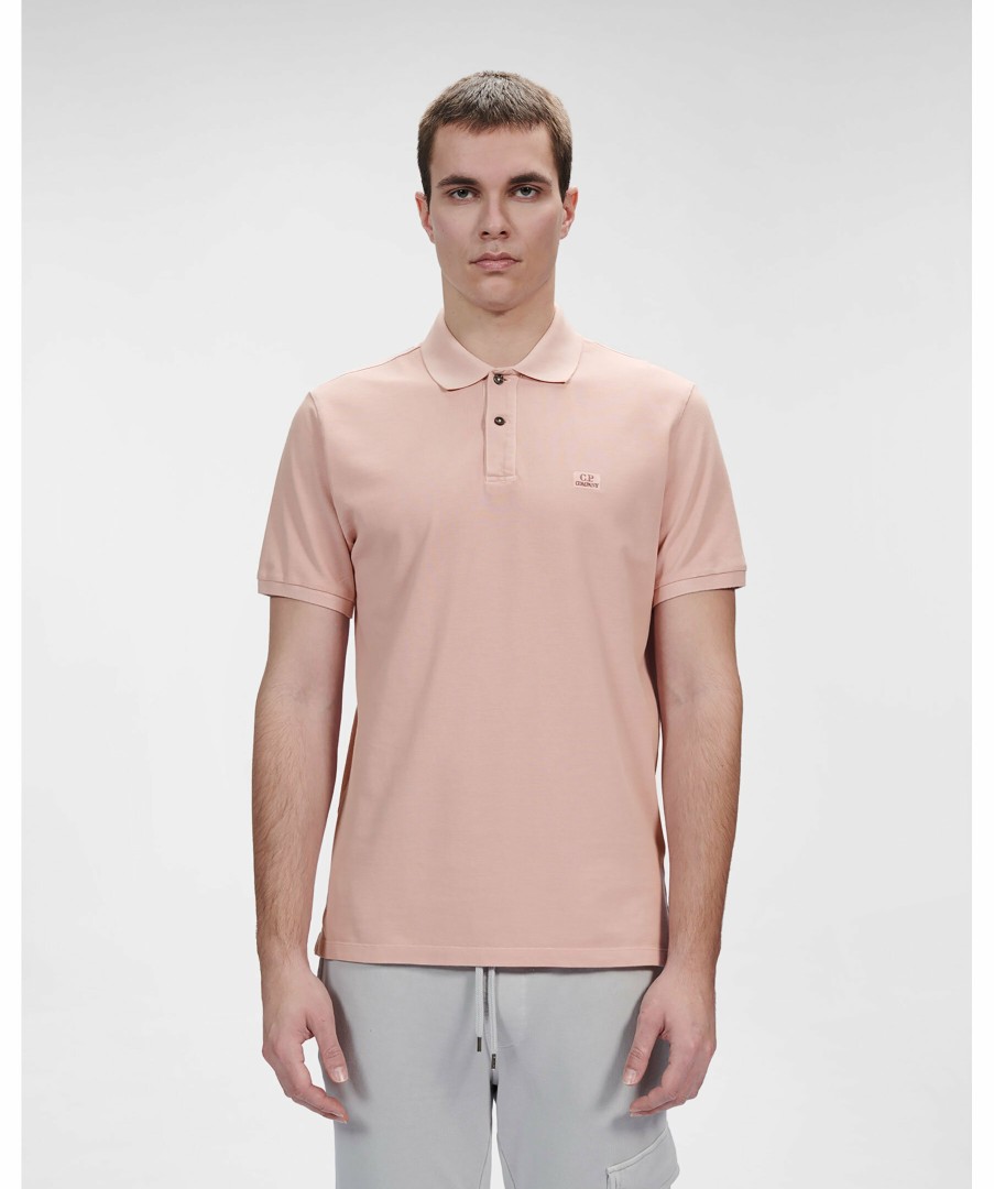 Man C.P Company Piketrojor | 24/1 Piquet Polo Shirt