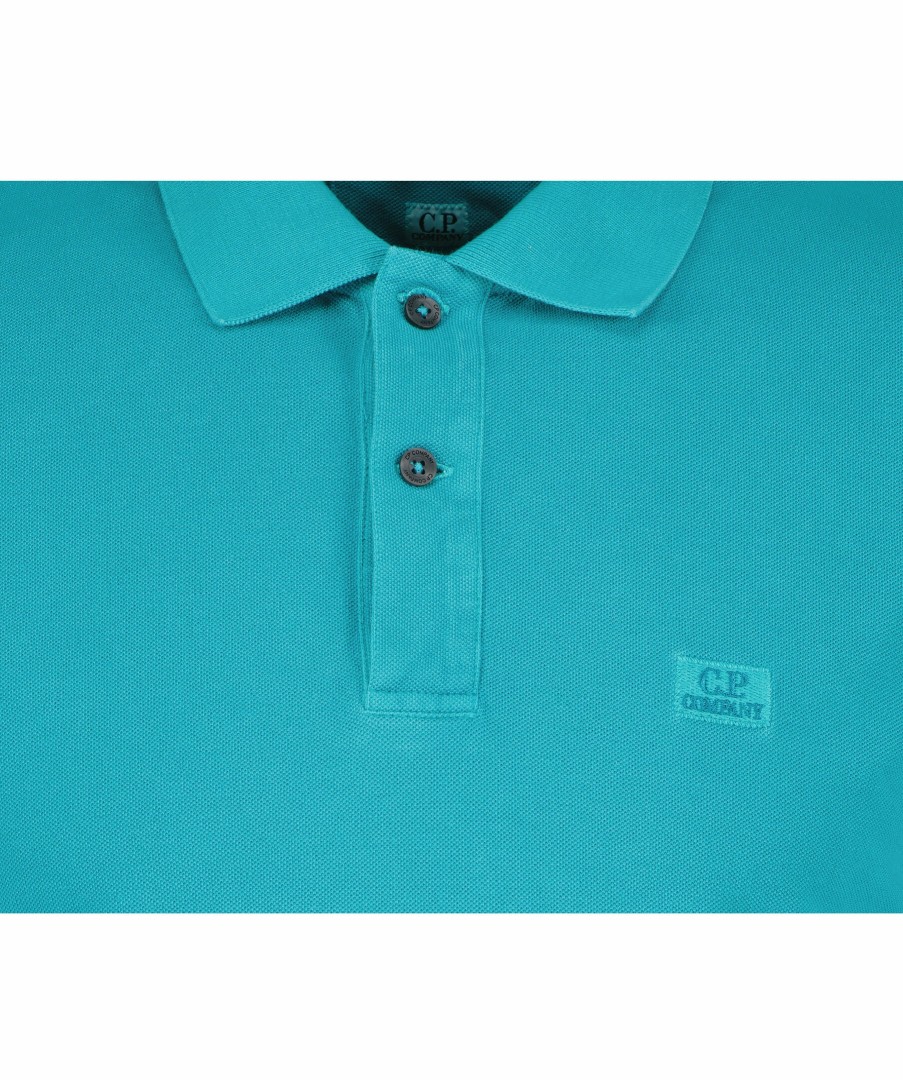 Man C.P Company Piketrojor | 24/1 Piquet Polo Shirt