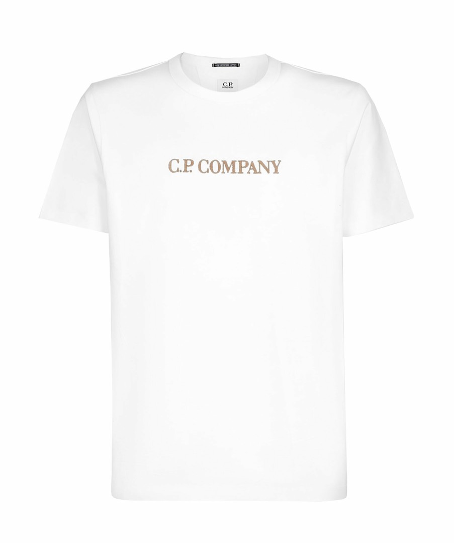 Man C.P Company T-Shirts | Graphic Logo T-Shirt