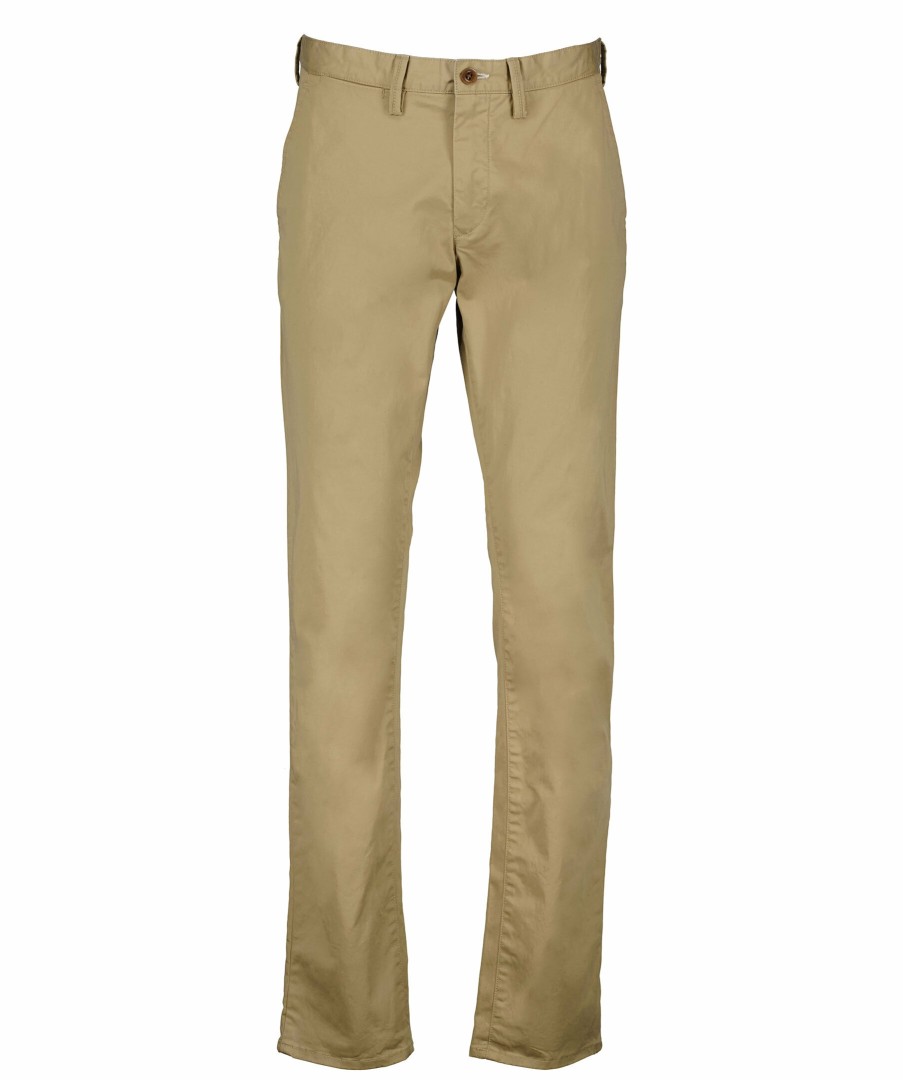 Man Gant Byxor | Slim Twill Chinos