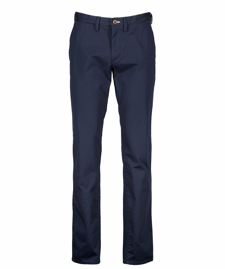 Man Gant Byxor | Slim Twill Chinos