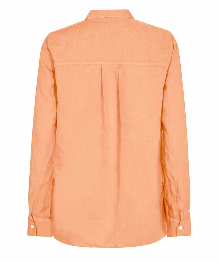 Kvinna Mos Mosh Skjortor | Karli Linen Shirt