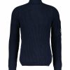 Man C.P Company Trojor & Hoodies | Full Rib Rollneck Jumper