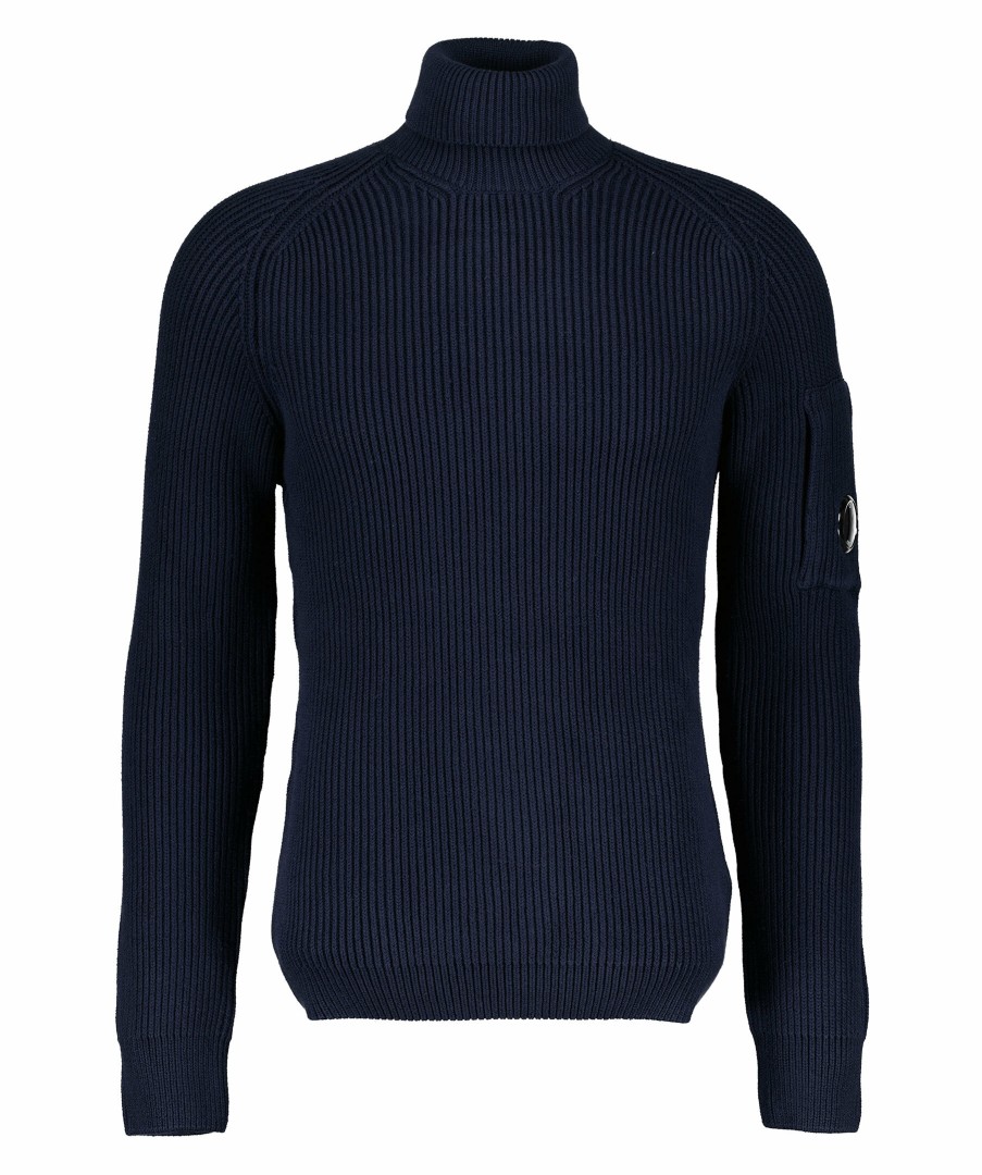 Man C.P Company Trojor & Hoodies | Full Rib Rollneck Jumper