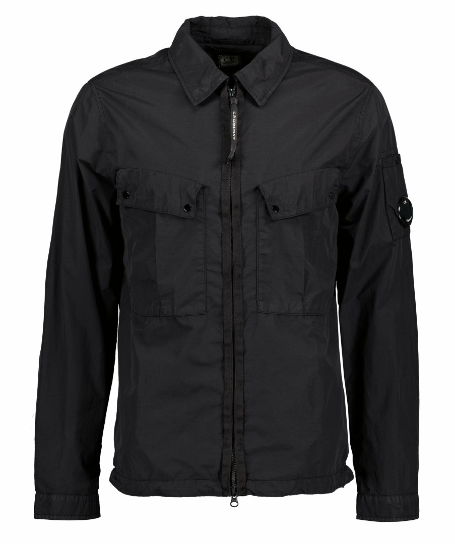 Man C.P Company Jackor | Flatt Nylon Overshirt