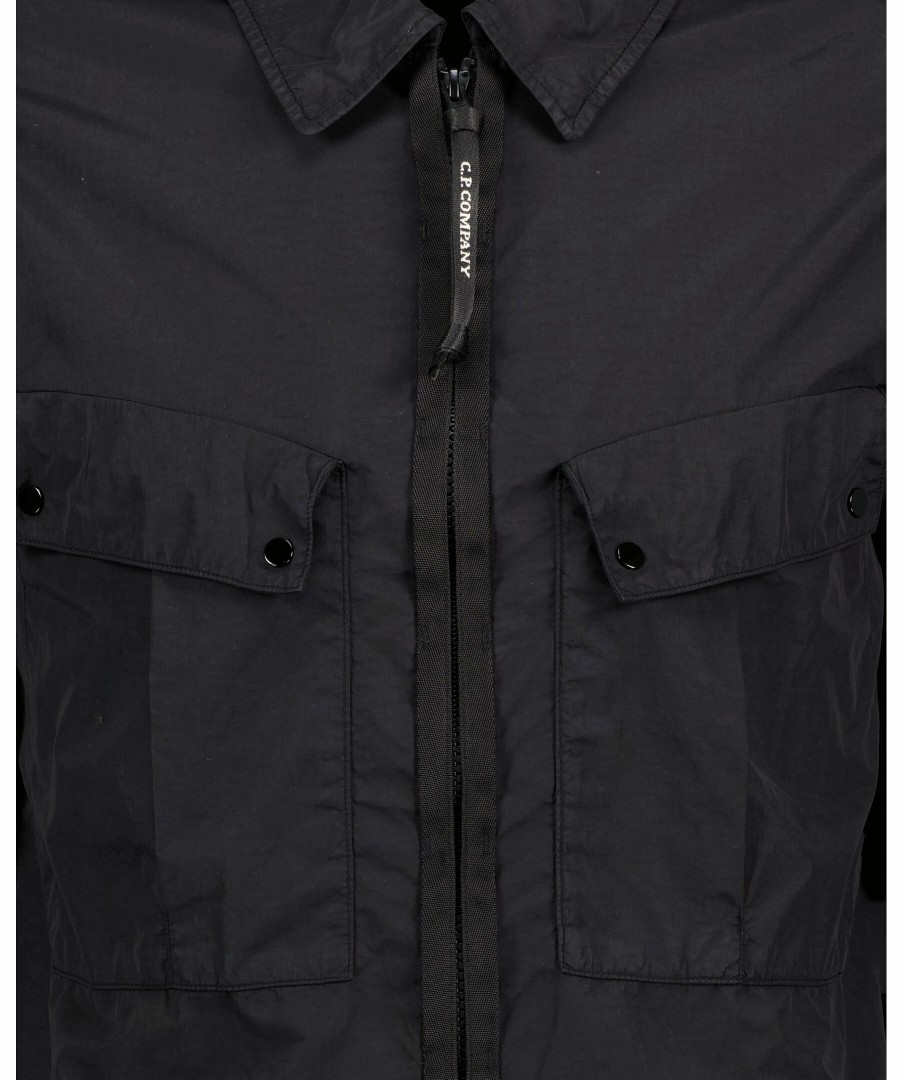 Man C.P Company Jackor | Flatt Nylon Overshirt