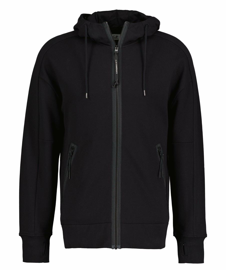 Man C.P Company Trojor & Hoodies | Zip Goggle Hoodie