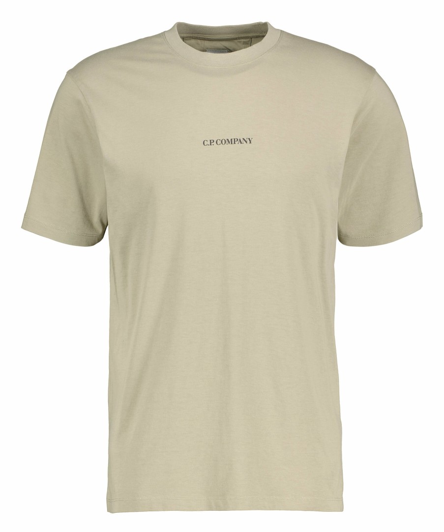 Man C.P Company T-Shirts | Central Logo T-Shirt