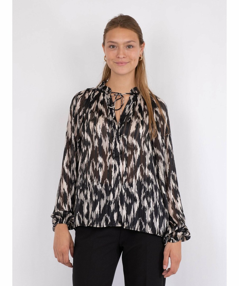 Kvinna Neo Noir Blusar | Cobie Cheer Vibe Blouse