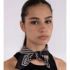 Kvinna Neo Noir Halsdukar & Scarves | Judy Line Small Scarf